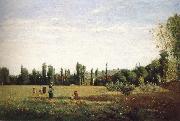 Camille Pissarro Outlook fields Germany oil painting artist